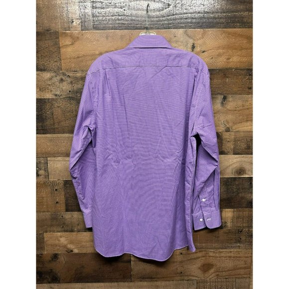 Lauren Ralph Lauren Slim Fit Non-Iron Men's Long Sleeve Button Up‎ Size 16 - Picture 3 of 3